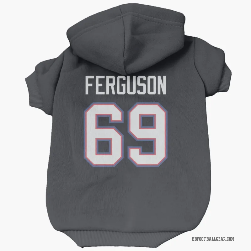 Reid Ferguson Navy Buffalo Bills Cat & Dog Pet Hoodie