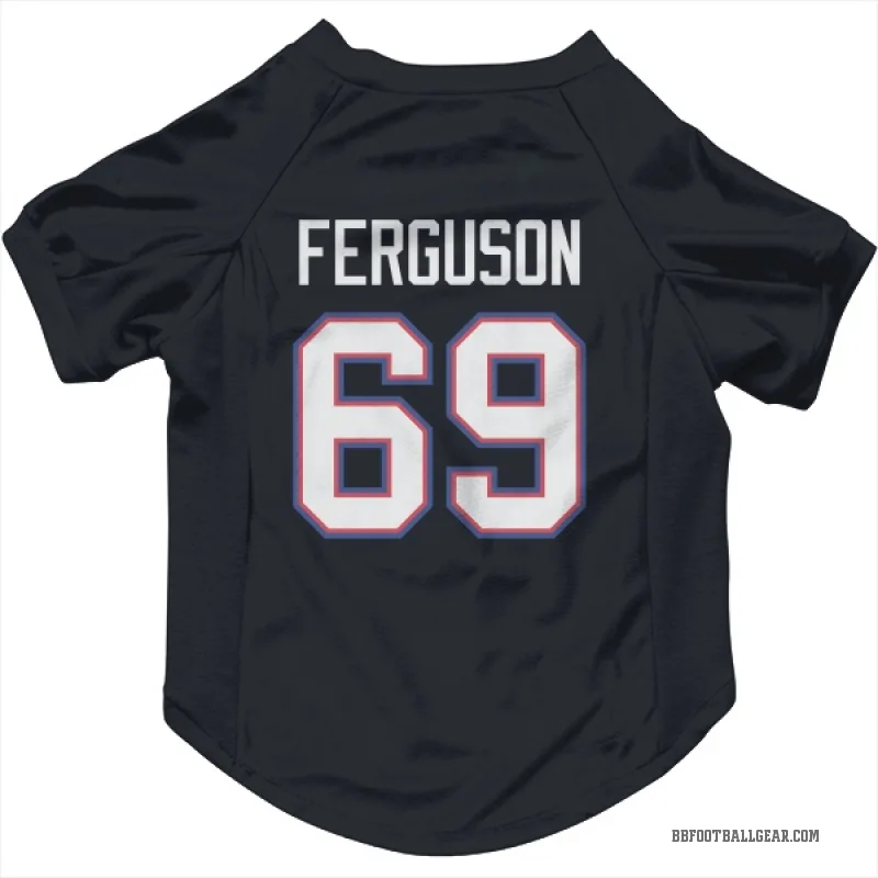 Reid Ferguson Navy Buffalo Bills Cat & Dog Pet Jersey