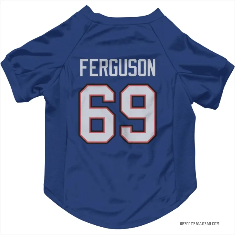 Reid Ferguson Royal Buffalo Bills Cat & Dog Pet Jersey